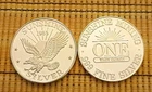 2-1985 Sunshine Mining 1 oz .999 Fine Silver Rounds