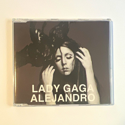 Lady Gaga Alejandro CD Single 2010 Streamline Records Pop Black
