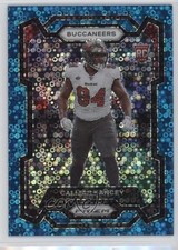 2023 Panini Prizm Rookies No Huddle Blue Prizm 76/95 Calijah Kancey #393 13hf