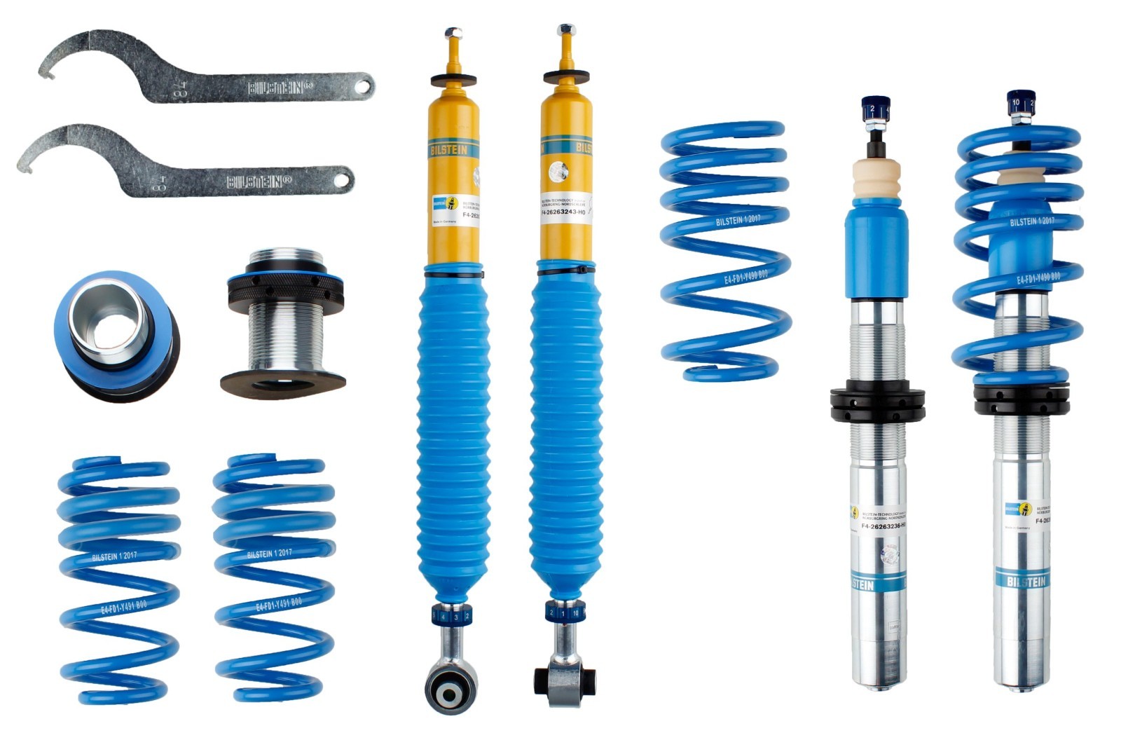 Bilstein B16 Coilovers Suspension for Audi A4 A5 S4 S5 B9 53mm Strut