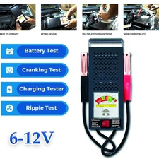 Car Battery Load Tester,  Battery & Voltage Tester 6V-12V 100A For Cars Truck