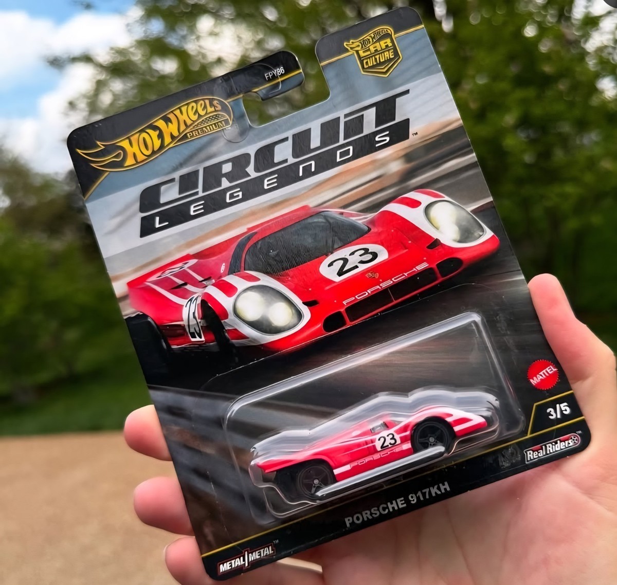 READY STOCK] HOT WHEELS PREMIUM PORSCHE 917KH CIRCUIT LEGENDS 3/5