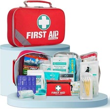 General Medi First Aid Kit (215 Piece) + 43 Piece Mini First Aid Kit UK Seller