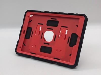 Fintie Casebot Hülle Shockproof Robust Schutzhülle für iPad 10.2'' Schwarz/Rot