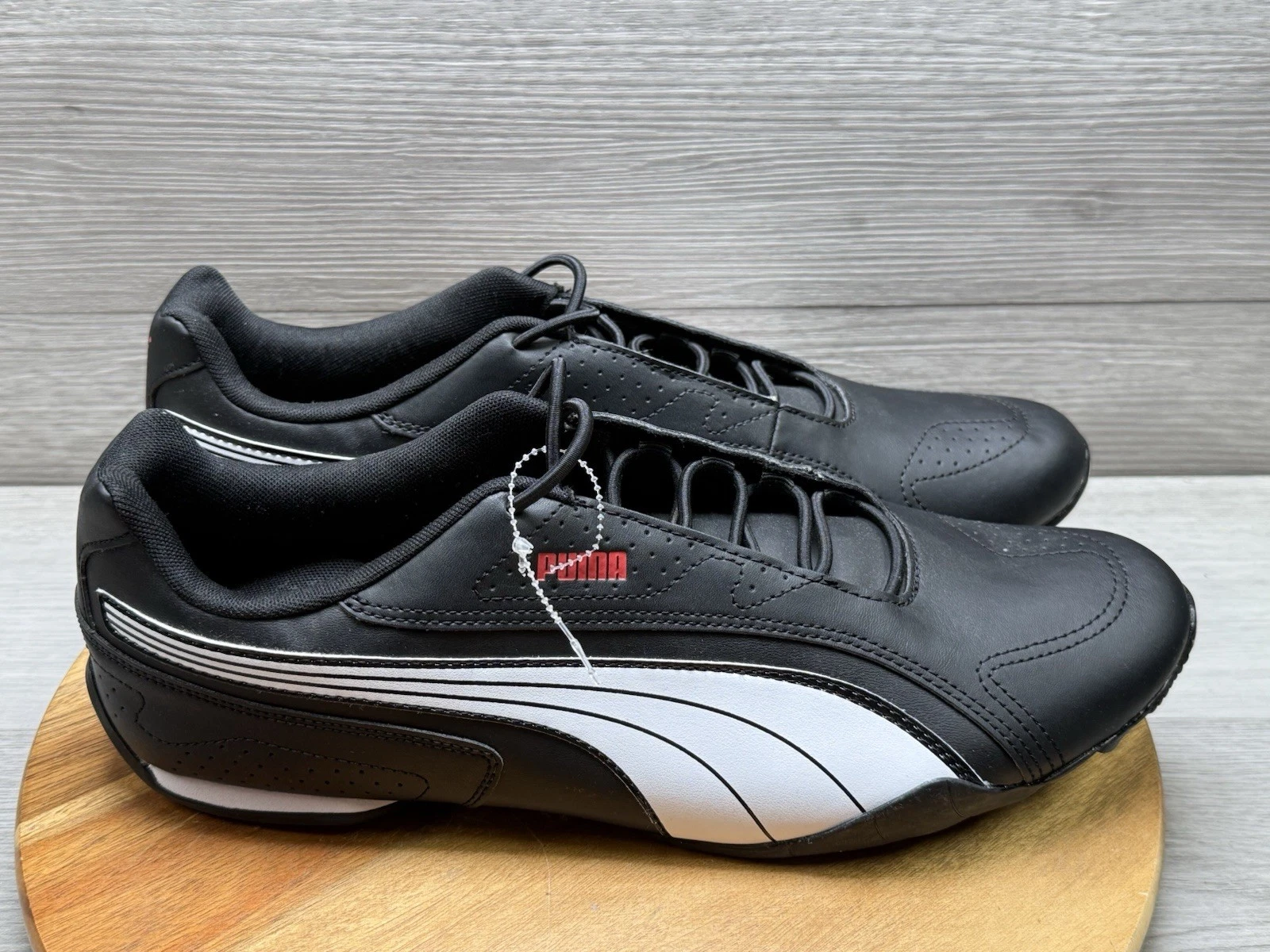 Scarpe casual PUMA Redon Bungee stringate uomo nere sneakers 38816702 taglia 13