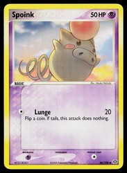 Spoink 66/106 EX Emerald Common