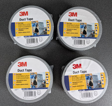 4 x 3M DUCT TAPE 50mm x 50M Silver/Weatherproof/Strong/Heavy Duty - NEW & SEALED