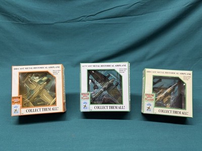 Model Power Postage Stamp Lot of 3 Diecast Planes No. 5353/5376/5384