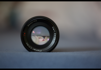 Carl Zeiss Contax Planar 1.7/50 T* MMJ #16 in Green / Canon EF 
