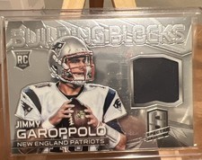 2014 Panini Spectra Building Blocks Jerseys 161/199 Jimmy Garoppolo #BB-JG 