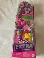 Barbie Extra Pet  Fashion Pack with Pet Lamb, Fashion Pieces  Accessories, New