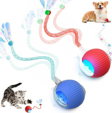 2 Packs Speed 2.0 Tail Interactive Cat Toys for Indoor Cats, Moving Cat Toy Ch