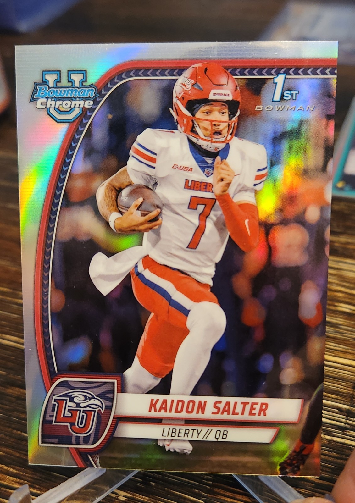 2024 BOWMAN UNIVERSITY CHROME SP IMAGE VARIATION KAIDON SALTER CARD # SP-19