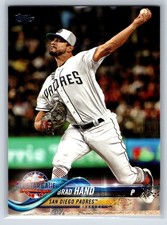 2018 Topps Update #US70 Brad Hand San Diego Padres   ASG