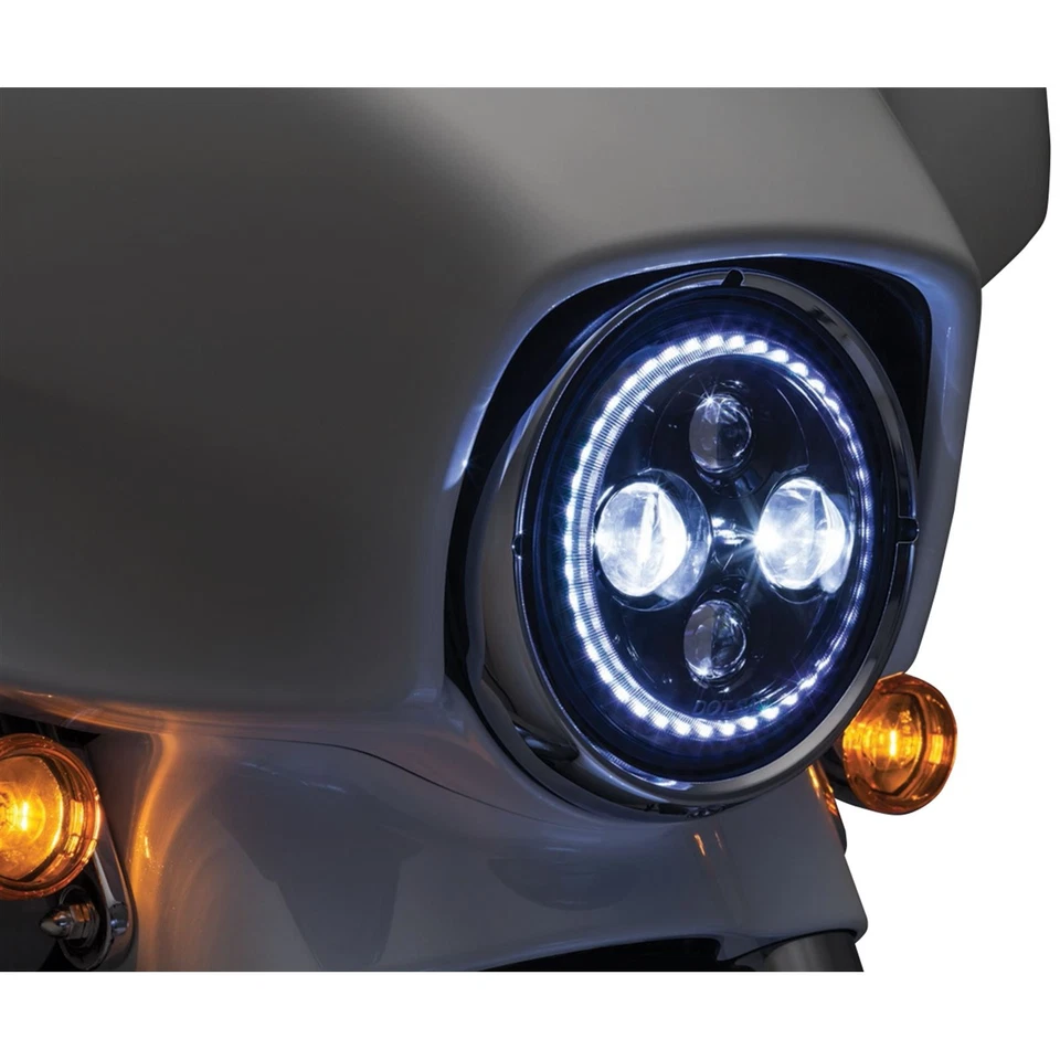 Faro Kuryakyn 7" con Halo 2460 Foto 2 de 4