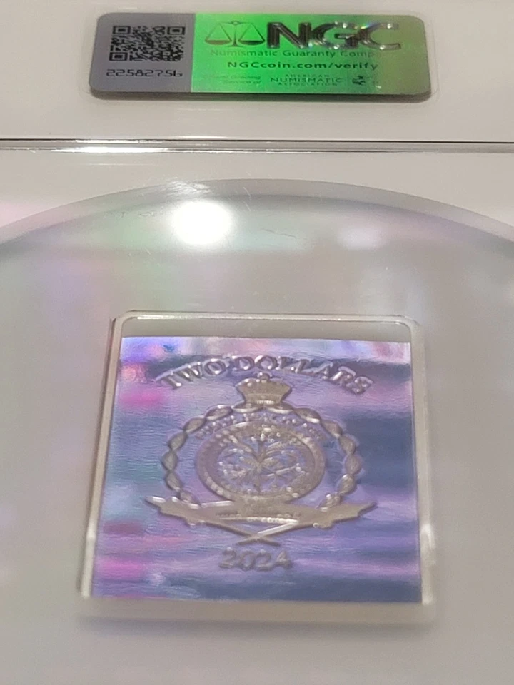 1 oz 999 Silver Disney Trading Coins 2024 Niue $2 Peter Pan PF70 Ultra Cameo NGC - Image 4 of 4