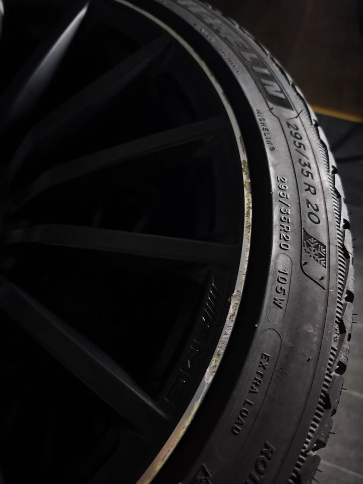 4 Winterräder 295/35R20 265/40R20 Mercedes GT  X290 W290 AMG 20" Alufelgen - Bild 4 von 4