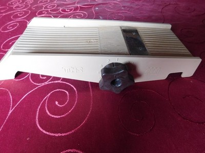 Gemüsehobel TNS 2000 Vintage brauner Hobel mit verstellbaren Klingen gebraucht