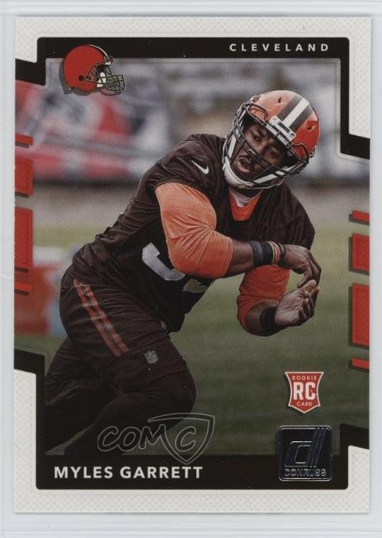 2017 Panini Donruss Rookies Myles Garrett #356 0w47