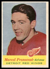 1957-58 Topps #43 Marcel Pronovost