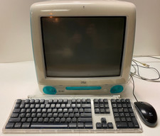 Vintage Apple iMac G3 Fully Working With Keyboard and Mouse. Pre-installed apps