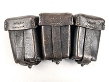 Patronentasche zum K98 Wehrmacht ( für 6 Ladestreifen) Getragenes Stück