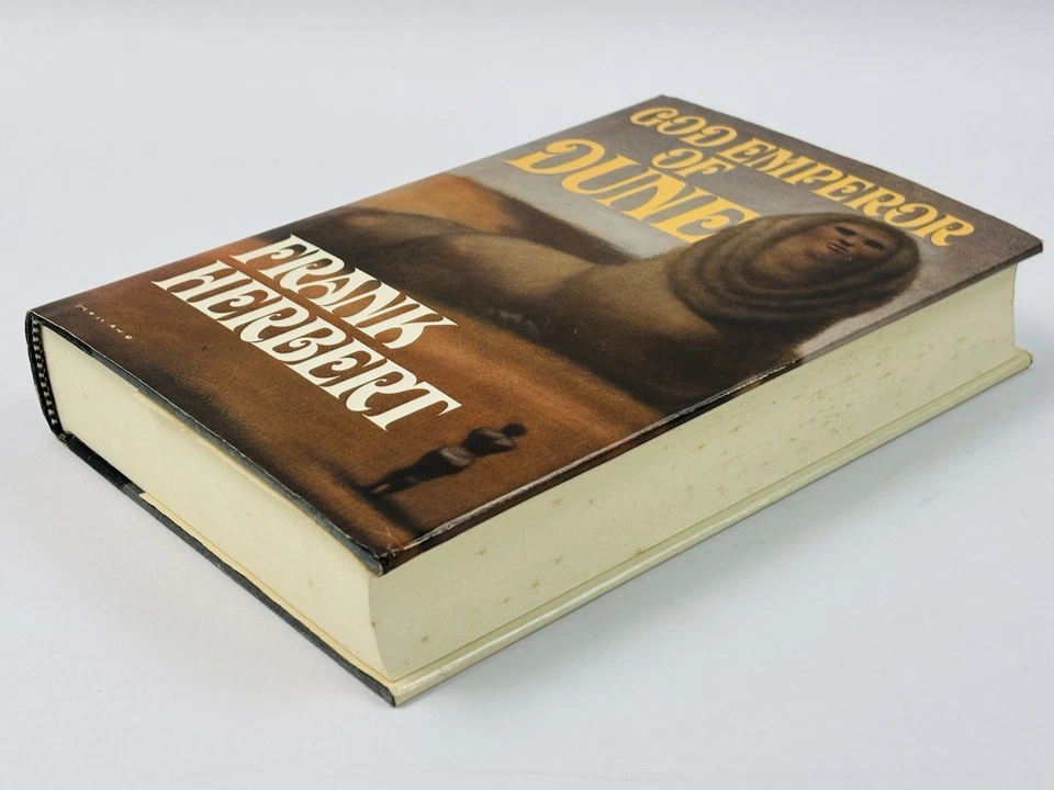 God Emporer of Dune by Frank Herbert (1981, Second Impression Hard Cover) Foto 4 de 4
