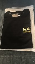 mporio Armani EA7 Herren Sweatshirt Schwarz G...