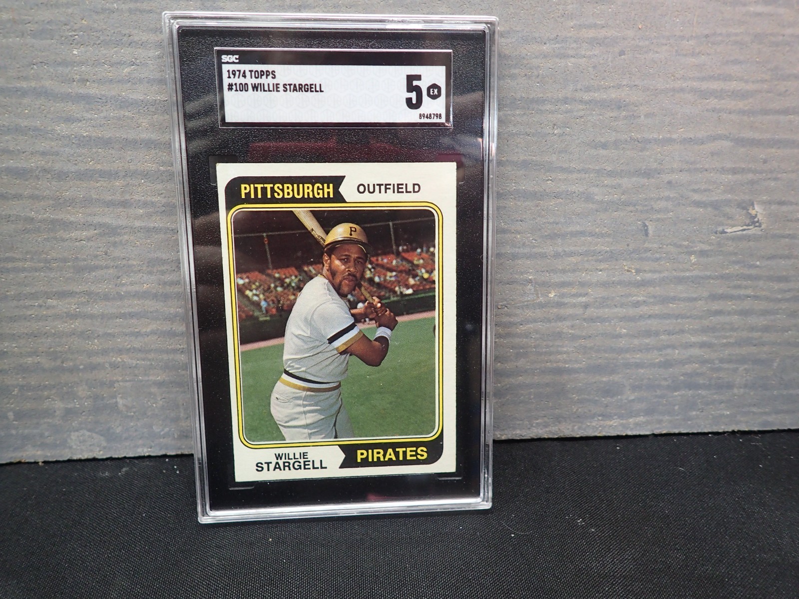 1974 Topps #100 Willie Stargell SGC 5 Graded Card