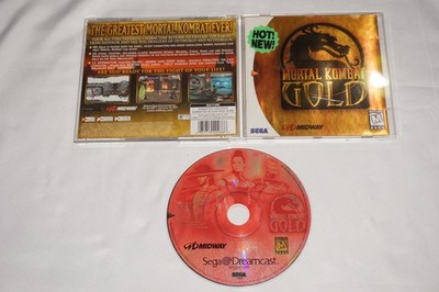 Mortal Kombat Gold (Sega Dreamcast) Complete