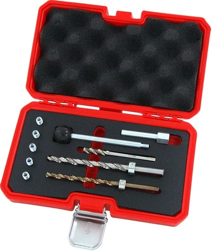 10pc Diesel Injector Clamping Bolt Thread Repair Kit For Mercedes Benz Cdi M6