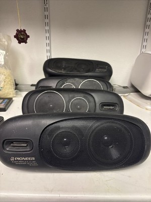4 Pioneer Special Fit TS-X200 3-Way 4in. Car Speakers System