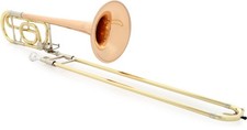 C.G. Conn 52H Intermediate Trombone - F Attachment - Rose Brass Bell - Clear