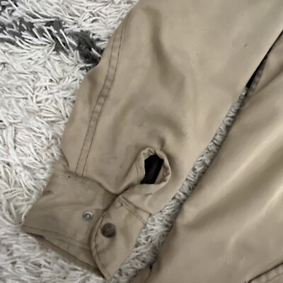 Vintage 80's Dickies Red Lined Khaki Canvas Jacket 46 XL Vintage 80's Dickies Red Lined Khaki Canvas Jacket 46 XL