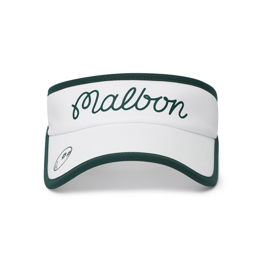 Malbon Golf] Woman's Mesh Visor - White | eBay