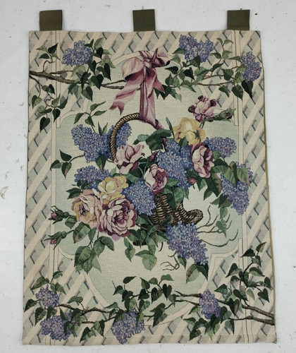 Vintage Floral Scene Home Decor Wall Hanging Tapestry 85x66 cm