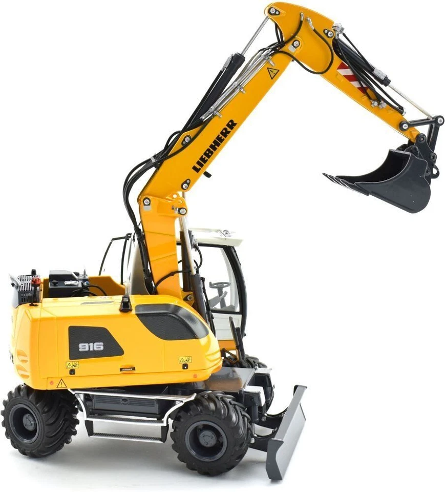 Escala 1/32, excavadora de ruedas Liebherr A916 con neumáticos Nokian y desconectable Foto 4 de 4