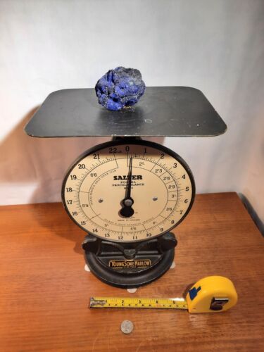 Azurite rose from Shilu Mine, Yangchun Co., Guangdong, China - Picture 13 of 15