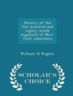 History of the One Hundred and Eighty-Ninth Regiment of New-York Volunteers - Scholar's Choice Edition by William H Rogers (Paperback / softback, 2015)