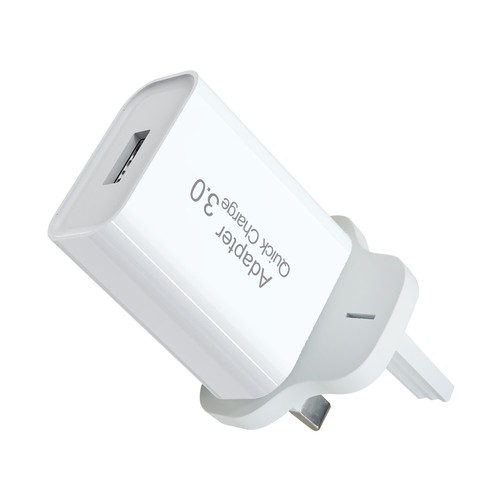 QC 3.0 18W 5V3A Fast Wall Charger Power Adapter For iPhone Samsung Android - Photo 14 sur 23