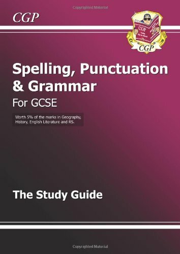 Spelling, Punctuation and Grammar for GCSE, the Study Guide By CGP Books - Bild 1 von 1