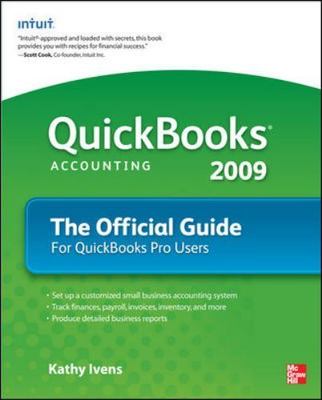 Quick Books Financial Software Official guide QB Pro Users McGraw Hill Paperback