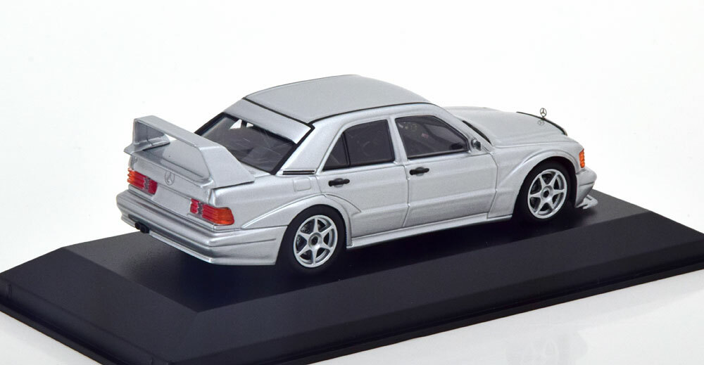MINICHAMPS メルセデスベンツ190E 2.5-16 EVO2-1990 1990 MERCEDES BENZ 190e 2.5-16 EVO 2 Silver Metallic Limited