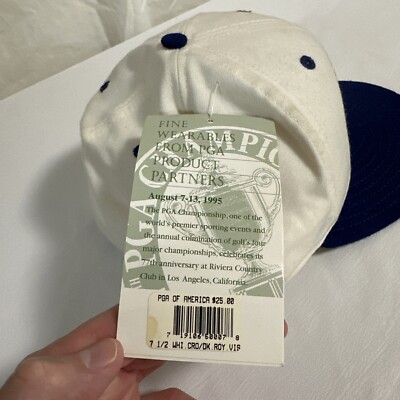 Vintage Ryder Cup Cap Oak Hill CC, Rochester NY. Black, 1