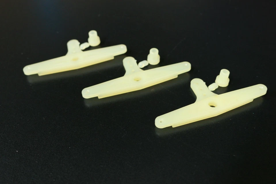 Brodak 3" DuPont Zytel Nylon Bellcrank U-Control BB-388, Price is for Three, NEW - Image 3 of 4