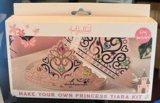 Make Your Own Princess Paper Tiara Kit, Set of 10 Includes Stick On Gems