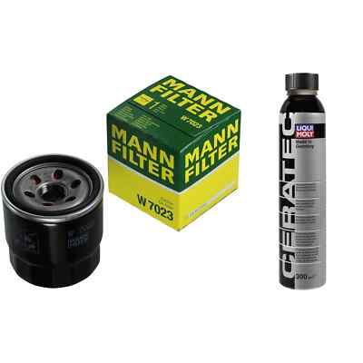 MANN-FILTER ÖLFILTER W 7023 + LIQUI MOLY Cera Tec 3721