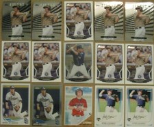 JEDD GYORKO Rookie/Prospect Baseball Cards Lot (15) - 2011-2013 Bowman/Topps +