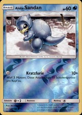 Pokemon - 28/156 Alola-Sandan - Reverse Holo - Ultra Prism