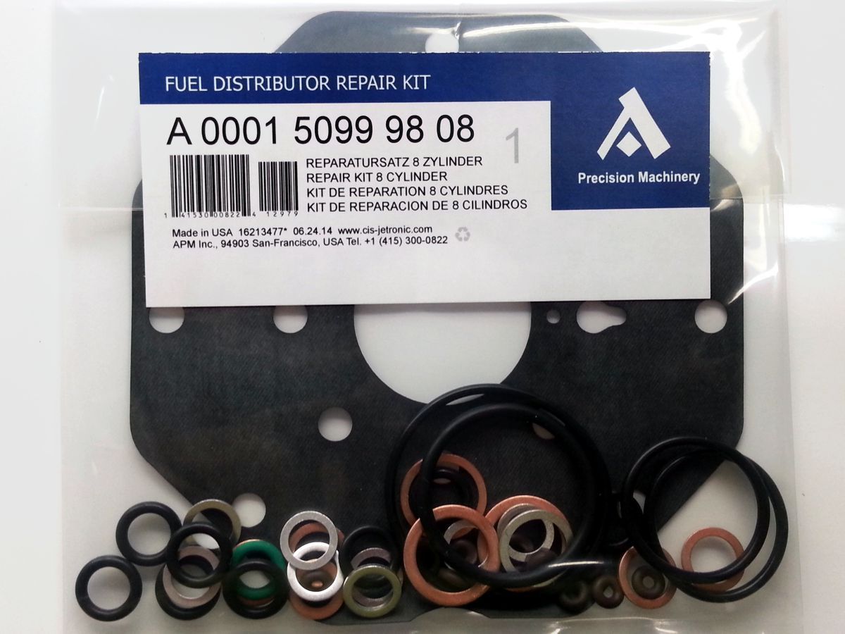 0438100050 Ferrari 308, 328, Mondail 8 Repair Kit for  Bosch Fuel Distributor
